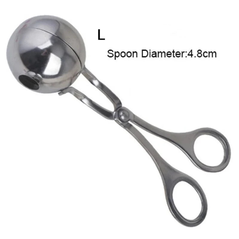 Meat Ball Maker Tool Stainless Steel Clip round Rice Ball Shaper Spoon Meatball Making Mold Non Stick Stuffed Kitchen Gadget