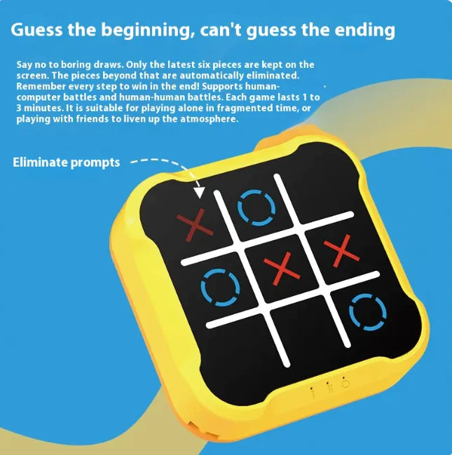 Educational Tic-Tac-Toe Toy